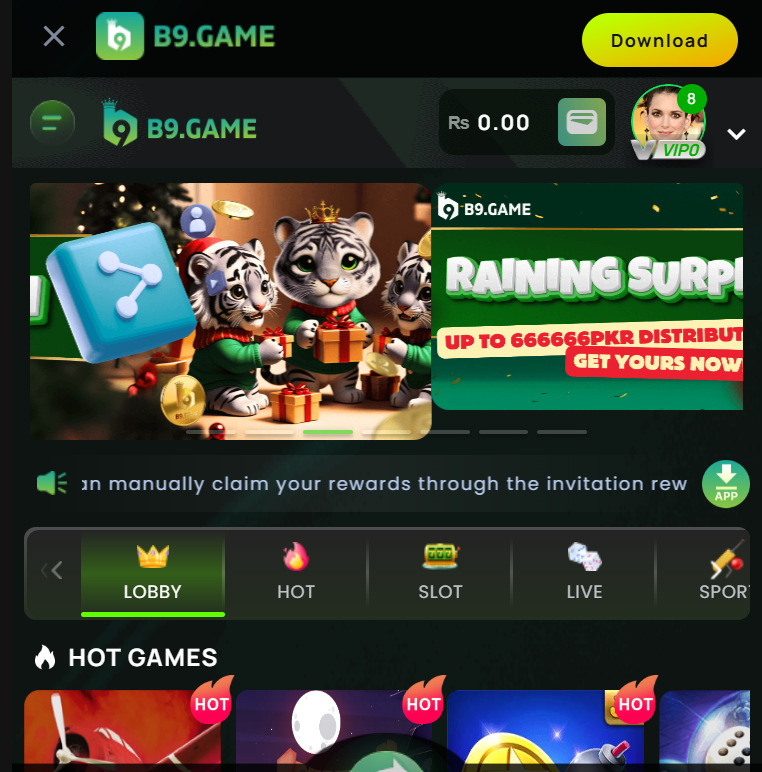 b9 game