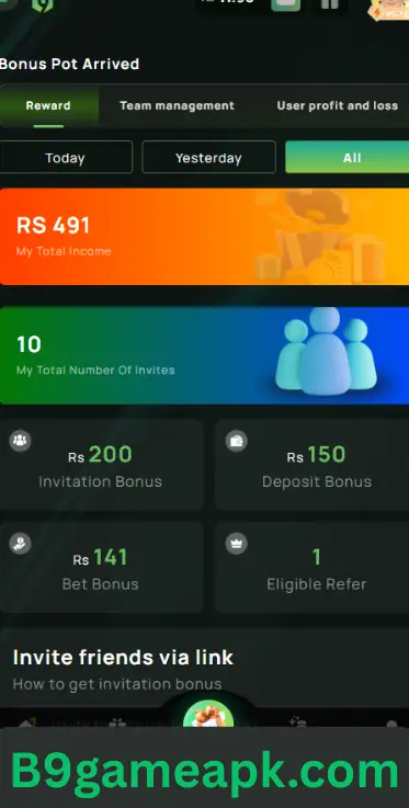 Download b9 game and get free rewards